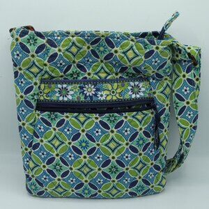 Vera Bradley Daisy Daisy Small Hipster Crossbody Retired Floral